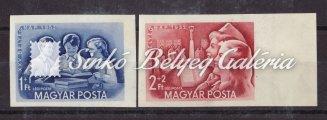 000 HUF. 736. tétel 1951. 80 éves a magyar bélyeg-blokksor-l 735. tétel Kikiáltási ár: 9.