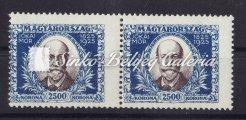 The headpicture's set-oﬀ on the back side, complete set. 1925. Jókai Mór I., tévnyomat.