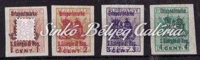 Cat. value: 9.900 HUF. 1918. Helyi kiadások / Olasz helyiségek részére, San Pietro. Kikiáltási ár: 4.