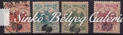 1282-1291 1282. tétel 1922. Albánia/ Albania. Mich:78 II/81 II. 1283.