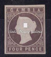 000 Ft 1881. Angol gyarmatok / British colonies, Mich.: 16. Kat. érték /Cat. value: 700 EUR.