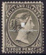 Kikiáltási ár: 50.000 Ft Gumi nélkül 1890. Angol gyarmatok / British colonies. Mich: 74. 1309.