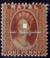 Natal, Mich: 13a. 1859/70. Natal, Dél-Afrika, Mich: 13a. Kat. érték / Cat.