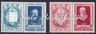 1377. tétel 1932. Belgium. Mich: 342/43. 1376.