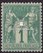 Mich: 56 i. 1404. tétel Gumi nélkül 1871. Franciaország / France. Luxus / Luxury.