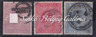 Mich: 51. Kat. érték / Cat. value: 300 EUR. 1902. Nagy-Britannia / Great Britain. Mich: 102A/114A. 1457.