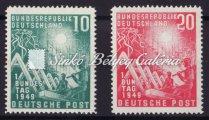 1508-1520 1508. tétel 1949. NSZK / Federal Republic of Germany. Mich: 111 / 12. 1509. tétel 1511.