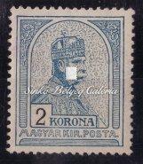 value: 40.000 HUF. 255. tétel 1906. Turul, 2 korona, luxuspéldány, a sorozat kulcsdarabja.