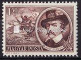 / Freedom ﬁghters in 1848, 50f, C 11½ perforation. 1952. A Néphadsereg napja (II.), 40f., baloldali üres mezővel.kat. Érték: 8.000 Ft.