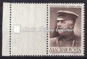 / Stamp Day (24) The Hungarian stamp is 80 years old, 1ft with empty ﬁeld at the right, 2 Ft with empty ﬁeld at the left. 1952.