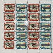, complete, unfolded sheet set, (30 lines, 6 values). Cat.value: 12.500 HUF. 1968.Hortobágy, II.