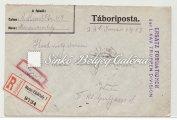 M.M katonai és tábori postája, vágott sor 14 értékkel 1906. O.M.M katonai és tábori postája. 5 K. 460.
