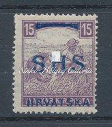 SHS Horvátország, ajánlott levél, Zágreb - Wien. 1916. Aratós 25 ﬁll + 35 ﬁll + Zita 40 ﬁlléres bélyeggel bérmentesítve. / SHS Croatia, registered letter, Zagreb - Wien. Franked with 1916. 25 ﬁll. + 35 ﬁll. Reaper stamps + 40 ﬁllér Zita stamp.