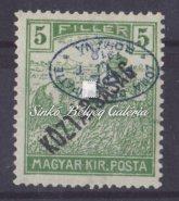 464-646 536. tétel 1919. Debrecen I. (román megszállás), 5f. Arató/Köztárs., fordított felülnyomat 537. tétel 539. tétel 541. tétel 543. tétel 1919. Debrecen I. (román megszállás),10f.