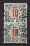 garanciával. / Transylvania (Cluj overprint), Parliament stamp with reversed overprint, M. Bodor's guarantee. 1919. Erdély (Kolozsvár felülnyomás), 40 f.