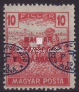 000 Ft 1919. Erdély megszállás, Kolozsvári felülnyomás, portóbélyegek, hátoldali bevizsgáló jellel. Kat.érték: 99.270 Ft. / Transylvanian occupation with Cluj overprint.