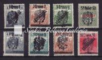 , Parliament stamp with three-hole perforation, reversed overprint, M. Bodor's guarantee. 1921. Nyugat-Magyarország (I.), 2f.,3f.