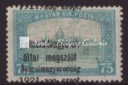 ), proof on Reaper stamps, M. Bodor's guarantee. 1921. Nyugat-Magyarország (III.