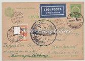 000 Ft 1932.09.17. Légiposta levél, Szombathely-Budapest. Csillagtúra alkalmával feladott képes levelezőlap.