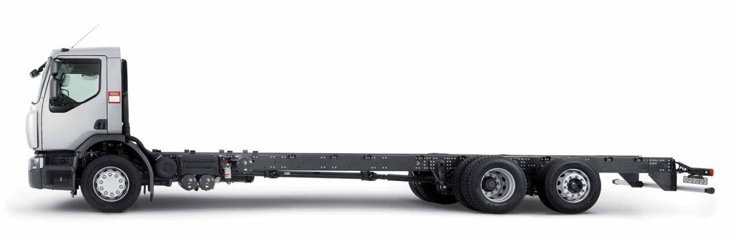 RENAULT TRUCKS_ 10 11 RENAULT TRUCKS_ KÉSZEN ÁLL MINDEN TÍPUSÚ FELÉPÍTMÉNYEZÉSRE Számos mechanikus és elektromos előkészítés könnyíti meg a