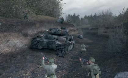 ÚJDONSÁGOK RETURN TO CALL OF DUTY CALL OF DUTY UNITED OFFENSIVE Anno az EA a MoHAA kiegészítõit dömperszámra ontotta magából, ám a hasonló stílusú, nem kevésbé sikeres CoD esetében az Activision