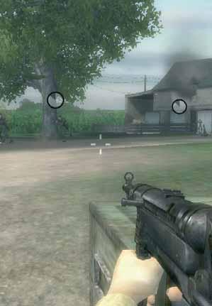 Ilyenkor az FPS-es nézet átmegy madártávlatba, s mind saját pozíciónkat, mind társaink elhelyezkedését, illetőleg a felfedezett ellenséges erők elfoglalta állásokat végigmustrálhatjuk.