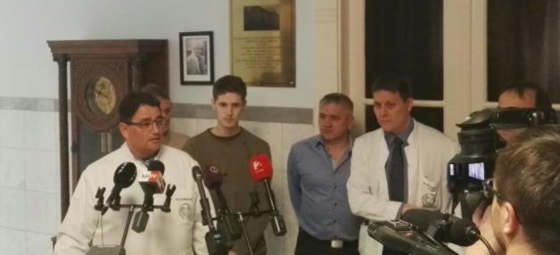 A sportoló 3 héttel később