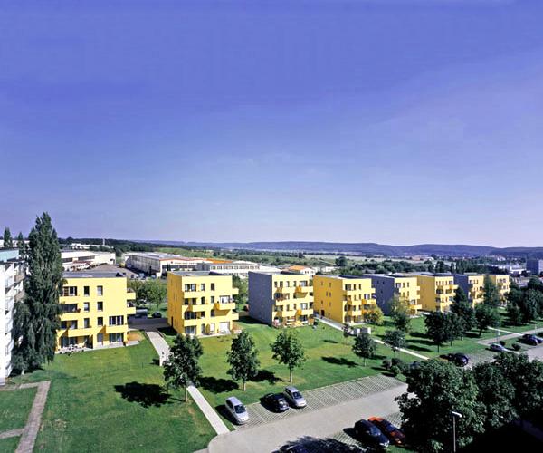 LEINEFELDE NÉMET PANELHÁZ FELÚJÍTÁS LEINEFELDE-WORBIS http://www.stefan-forster-architekten.