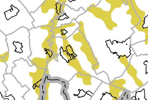 10.3. Tájképvédelmi szempontból kiemelten kezelendő területek Mórichida területének jelentős