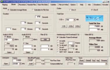 SZOFTVER MPEG-4 KODEKEK ÖSSZEHASONLÍTÁSA I. A DivX és tükörképe A DivX 5 csak az elsô fecske volt az MPEG-4 szabványra épülô kodekek sorában.