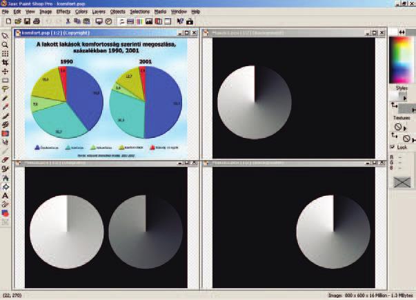 A diagramról készítsünk másolatot (Window Duplicate vagy [Shift D]), nehogy végzetes baleset érje az eredetit.
