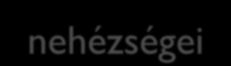 A stratégia elkészítésének nehézségei Késés az adatszolgáltatásban Félreértések Téves adatok megadása Hiányzik a