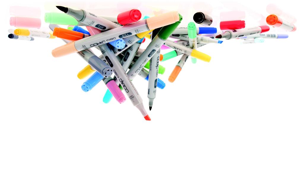 180 ragyogó színekben A gazdaságos Allround - Marker Egy jó választás minden hobby művész és Mangaka részére! Minden Marker a megfelelő COPIC Various Ink tintával 17-szer utántölthető.