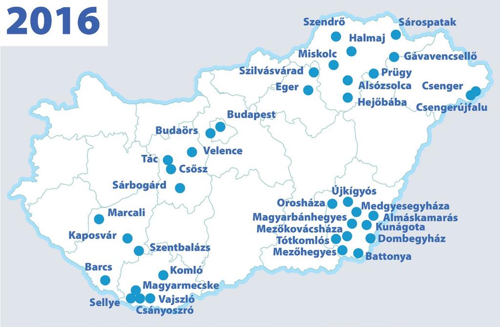 intézmények 0,5%-a Magyarországon 10 000 köznevelési intézményben (óvoda, általános iskola, gimnázium, szakképző iskola, kollégium, stb) másfél millió diák hasznosíthatná