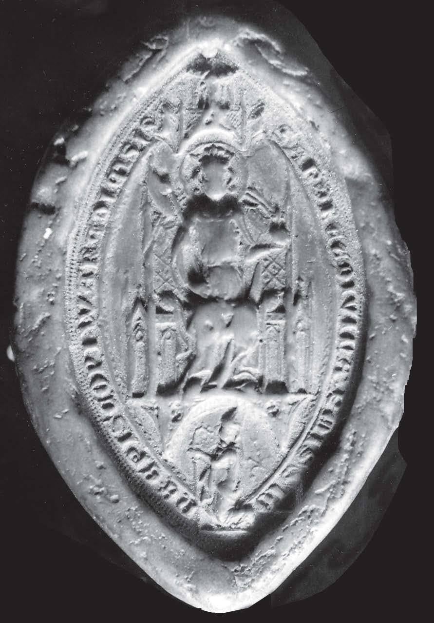143 Könyv tár Cod. lat. 34; 41 Missa le Posoniense C, OSZK Cod. lat. 220 42 ), a bronzöntés for ma kincséből (Podolin, keresztelőmedence; 43 Visegrád, öntőforma 44 ) ismeretesek.