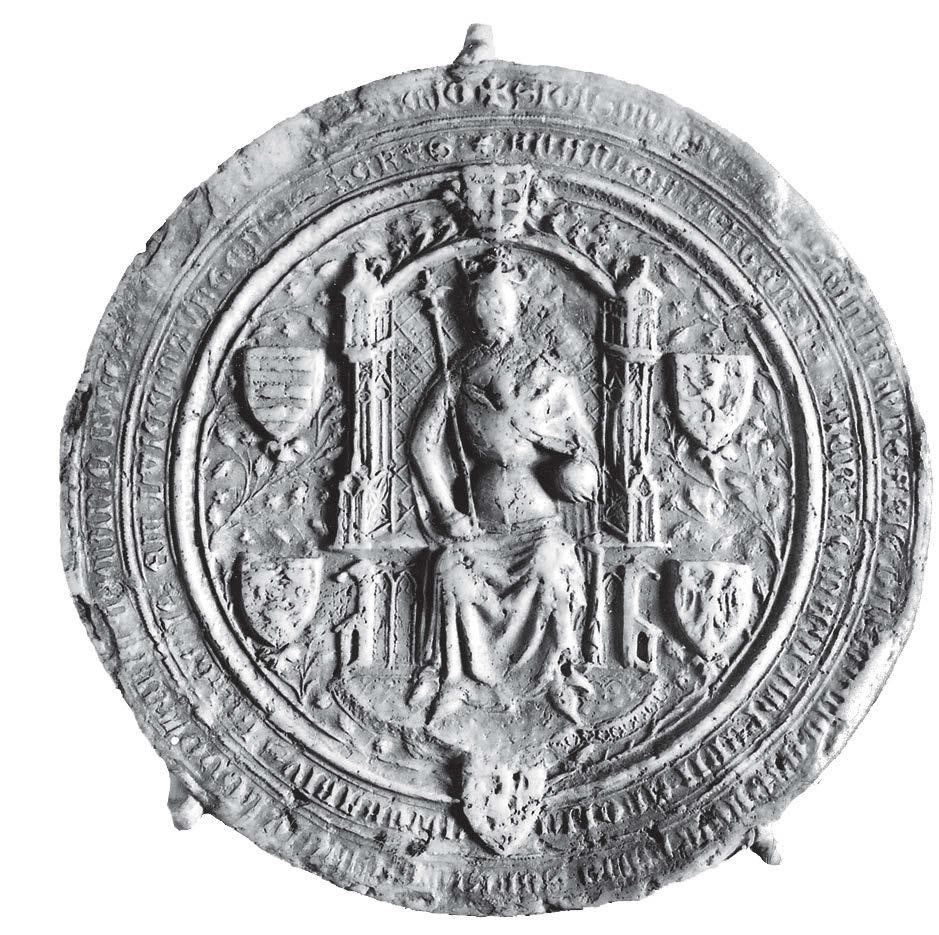 154 ábrázolt sas a két oldal egyidejű készítésének közvetlen bizonyítéka: ponto san megfelel az előoldal (heraldikai) jobb oldali címertartó sasának.