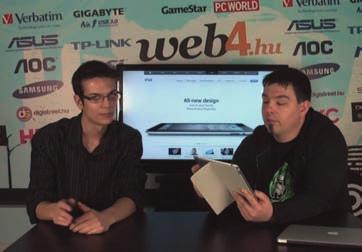 készüléket, amely erős hardverével és vékonyságával alaposan feladja a leckét a többi táblagép-gyártónak Intel i7 990X