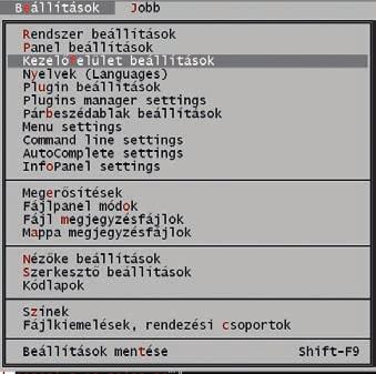 kezelését. A Far Manager tudása óriási, ezt nem lehet a Windowsban megszokott egyszerű menürendszeren és gombokon keresztül megismerni és teljesen kihasználni.