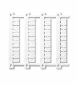 80-80- Időrelék 1-6 - 8-16 A Tartozékok 080.01 Univerzális beépítő keret 1 darab 17.5 mm széles takaró adapter tartozék 080.