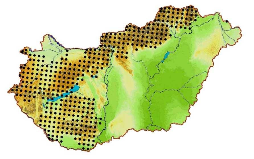 Kiemelt gazdasági jelentőséggel rendelkező élőhelytípusok - nagy területfoglalás - jelentős kiterjedés védett természeti területeken kívül - erős gazdálkodási nyomás - gazdasági erdők - vadhatás és