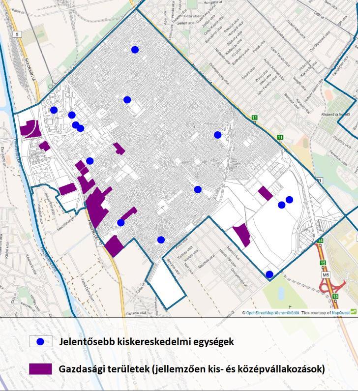 A kerületben ipari park és inkubátorház nem található.