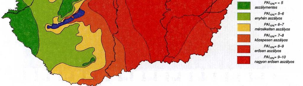 Természetes, hogy ilyen intenzitású csapadéknak (vagy egy hirtelen elolvadó hó olvadékvizének) csak kis hányada képes a talajba szivárogni, nagy része viszont elfolyik a felszínen, s okoz belvizeket,