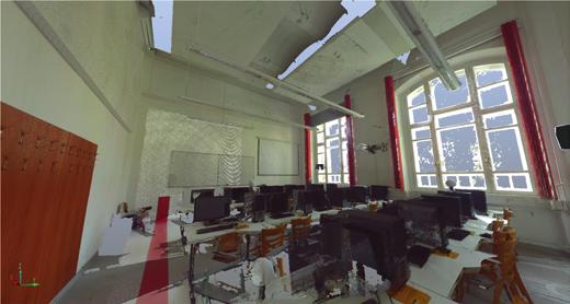 A megfelelő paraméterek beállítása után a csövek egymáshoz csatlakoztatása során a BIM modellező szoftver automatikusan létrehozta a hálózatot. (8.