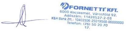 TÁPANYAG ÉS ALLERGÉN TÁBLÁZAT Franchise termékekre vonatkozóan x= jelen van a termékben Kiadva: 2018