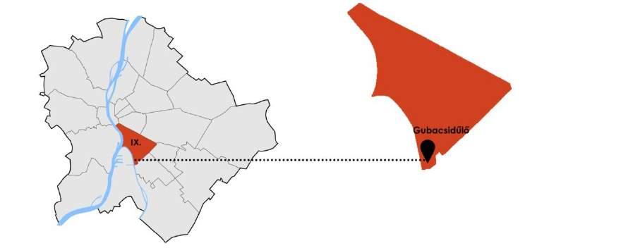 1. HELYZETFELTÁRÓ MUNKARÉSZ 1.1. A TERVEZÉSI TERÜLET ELHELYEZKEDÉSE, VÁROSI- ÉS TÉRSÉGI KAPCSOLATAI 1.1.1. A tervezési terület lehatárolása A tervezési terület Budapest IX.
