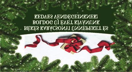 karácsonyig minden szombaton és
