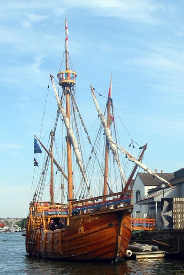 01 John Cabot hajójának, a The Matthew-nak a mása, melyen