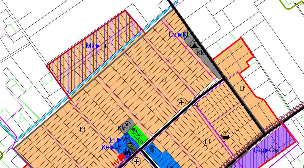 értékesítésük és beépülésük lendületet nyerhet, az ott kialakult mezőgazdasági jellegű gazdálkodás és lakóépületek az Lf jelű falusias lakóterület besorolás megtartása esetén kiteljesedhetnek (58 db