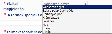 Ilyen esetben a kozmetikai termék elsődleges funkcióját kell a kategorizálás alapjául venni. Az 1. kategóriaszint kiválasztása meghatározza a 2. szinten rendelkezésre álló kategóriákat; a 2.