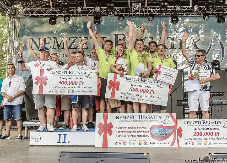 A 2018. évi Nemzeti Regatta győztesei 2019. június 1-2. Találkozzunk Siófokon!